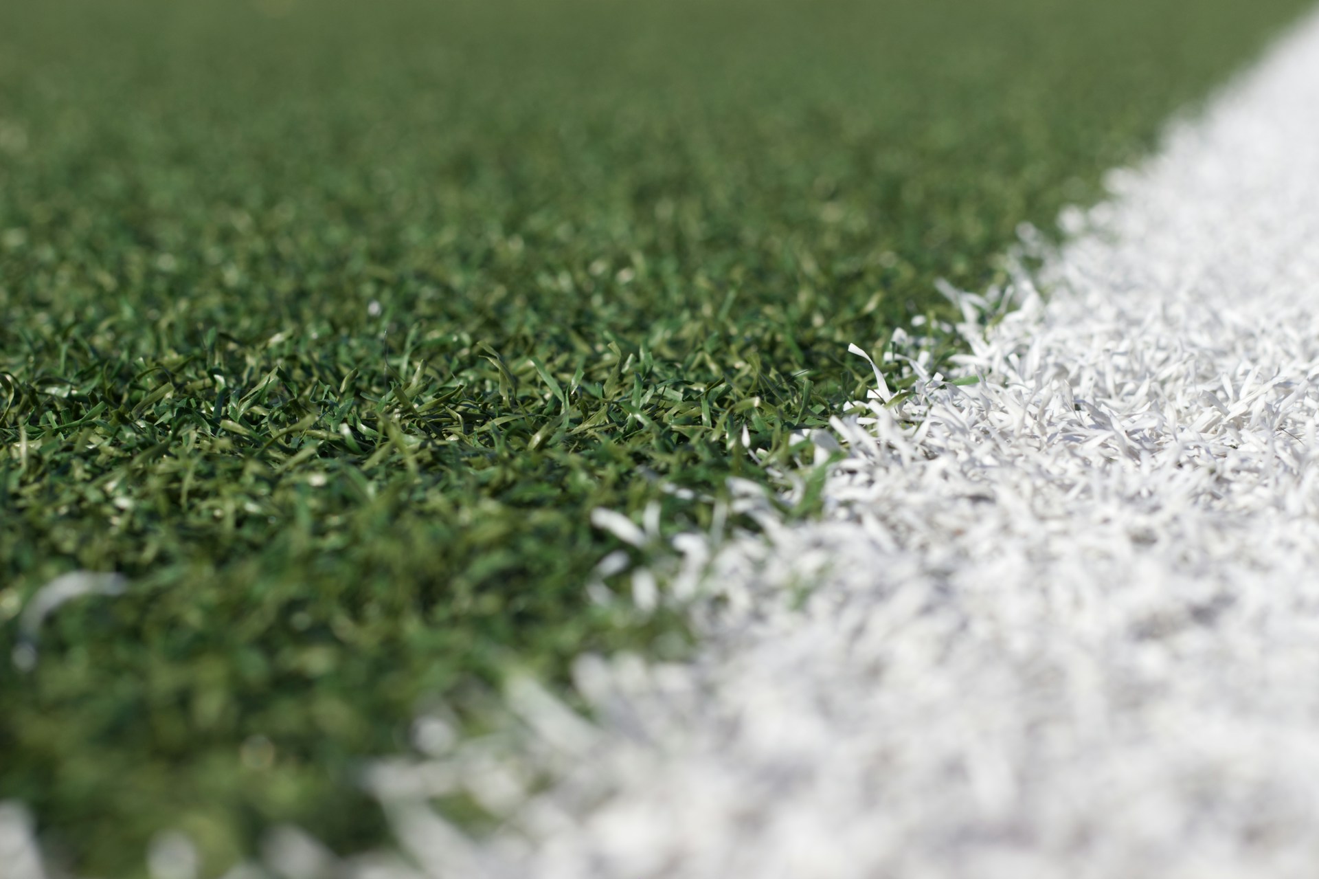 Synthetic turf for school playground